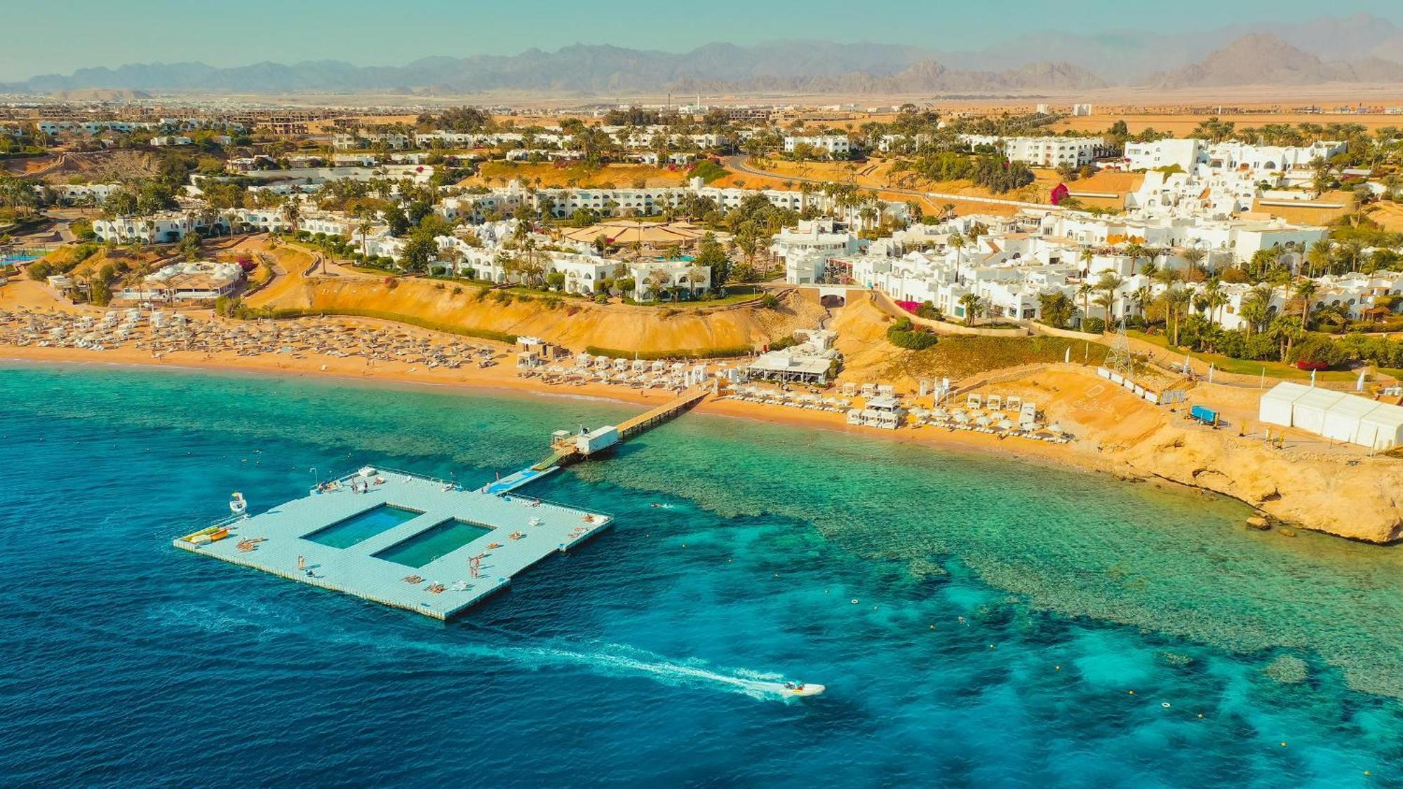 Domina Coral Bay Resort, Diving , Spa & Casino Sharm el-Sheikh Luaran gambar Aerial view of El Alamein