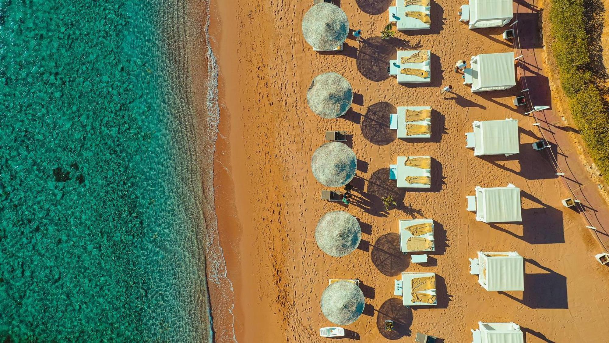 Domina Coral Bay Resort, Diving , Spa & Casino Sharm el-Sheikh Luaran gambar Aerial view of the beach